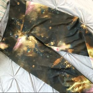 Galaxy yoga leggings. Athletic